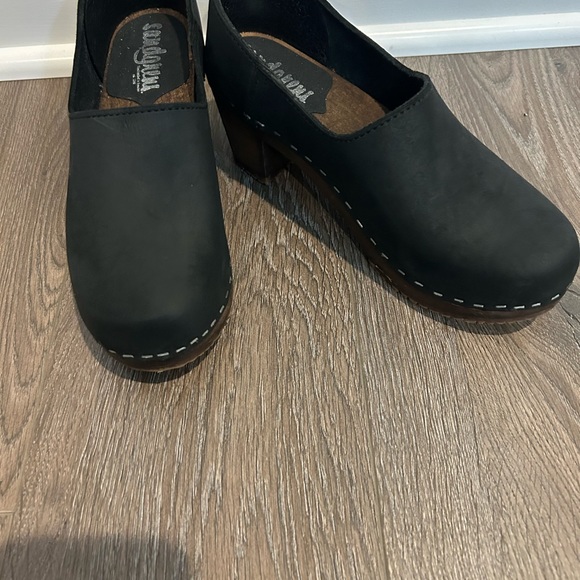 Sandgrens Bridget Clog black size 37 6-6.5 - Picture 4 of 4